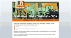 Desktop Screenshot of leadsaction.com